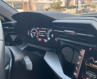 Verhuur Audi A3 Sedan. Comfort, Premium Auto te huur in de VAE ✓ Borg van Zonder Borg ✓ Verzekeringsmogelijkheden TPL, SCDW, FDW, Passagiers, Diefstal, Geen storting.