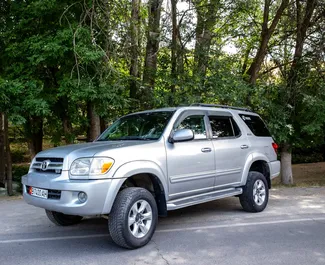 Autohuur Toyota Sequoia I 2007 in in Kirgizië, met Benzine brandstof en  pk ➤ Vanaf 140 USD per dag.