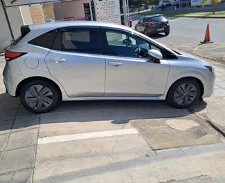 Vooraanzicht van een huurauto Nissan Note in Limassol, Cyprus ✓ Auto #16348. ✓ Transmissie Automatisch TM ✓ 0 beoordelingen.