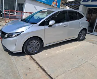 Autohuur Nissan Note 2024 in in Cyprus, met Hybride brandstof en 110 pk ➤ Vanaf 23 EUR per dag.