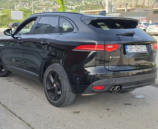Verhuur Jaguar F-PACE. Premium, Luxe, Crossover Auto te huur in Montenegro ✓ Borg van Zonder Borg ✓ Verzekeringsmogelijkheden TPL, CDW, SCDW, Passagiers, Buitenland.