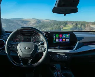 Verhuur Chevrolet Trax. Economy, Crossover Auto te huur in Georgië ✓ Borg van Borg van 270 GEL ✓ Verzekeringsmogelijkheden TPL, CDW, SCDW, FDW, Passagiers, Diefstal.