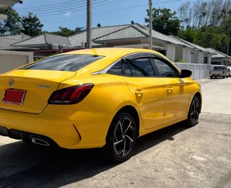 Verhuur MG 5/GT. Comfort Auto te huur in Thailand ✓ Borg van Borg van 5000 THB ✓ Verzekeringsmogelijkheden TPL, CDW, SCDW, FDW, Diefstal, Jonge, Geen storting.