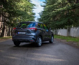 Verhuur Nissan Kicks. Economy, Comfort, Crossover Auto te huur in Georgië ✓ Borg van Borg van 270 GEL ✓ Verzekeringsmogelijkheden TPL, CDW, SCDW, FDW, Passagiers, Diefstal.