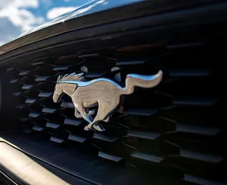 Verhuur Ford Mustang Cabrio. Premium, Luxe, Cabriolet Auto te huur in Georgië ✓ Borg van Borg van 560 GEL ✓ Verzekeringsmogelijkheden TPL, CDW, SCDW, FDW, Passagiers, Diefstal.