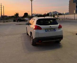 Verhuur Peugeot 2008. Comfort, Crossover Auto te huur in Albanië ✓ Borg van Zonder Borg ✓ Verzekeringsmogelijkheden TPL, Buitenland.