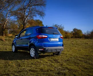 Interieur van Ford Eco Sport te huur in Georgië. Een geweldige auto met 5 zitplaatsen en een Automatisch transmissie.