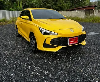 Verhuur MG 3. Economy, Comfort Auto te huur in Thailand ✓ Borg van Borg van 7000 THB ✓ Verzekeringsmogelijkheden TPL, CDW, SCDW, FDW, Diefstal, Jonge, Geen storting.