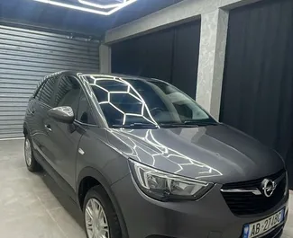 Verhuur Opel Crossland. Economy, Comfort, Crossover Auto te huur in Albanië ✓ Borg van Borg van 100 EUR ✓ Verzekeringsmogelijkheden TPL, CDW, FDW, Buitenland.