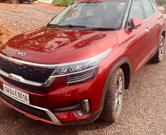 Autohuur Kia Seltos #16190 Automatisch op de luchthaven van Goa, uitgerust met 1,5L motor ➤ Van Umar in Goa.