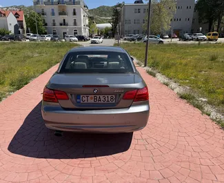 Diesel motor van 2,0L van BMW 3-series Cabrio 2015 te huur in Budva.