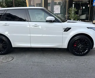 Vooraanzicht van een huurauto Land Rover Range Rover Sport in Limassol, Cyprus ✓ Auto #16465. ✓ Transmissie Automatisch TM ✓ 0 beoordelingen.