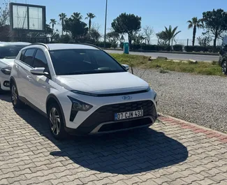 Verhuur Hyundai Bayon. Economy, Comfort, Crossover Auto te huur in Turkije ✓ Borg van Zonder Borg ✓ Verzekeringsmogelijkheden TPL, CDW, FDW, Diefstal.