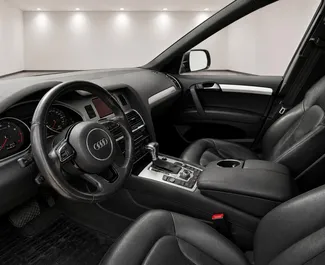 Verhuur Audi Q7. Premium, SUV, Crossover Auto te huur in Albanië ✓ Borg van Zonder Borg ✓ Verzekeringsmogelijkheden TPL, FDW.