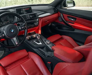 Verhuur BMW 428i Gran Coupe. Comfort, Premium Auto te huur in Georgië ✓ Borg van Borg van 540 GEL ✓ Verzekeringsmogelijkheden TPL, FDW, Passagiers, Jonge.