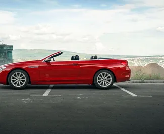 Verhuur BMW 6-series Cabrio. Premium, Luxe, Cabriolet Auto te huur in Georgië ✓ Borg van Borg van 540 GEL ✓ Verzekeringsmogelijkheden TPL, FDW, Passagiers, Jonge.