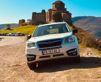 Autohuur Subaru Forester 2017 in in Georgië, met Benzine brandstof en 192 pk ➤ Vanaf 99 GEL per dag.