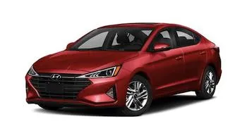 hyundai elantra 2019 red