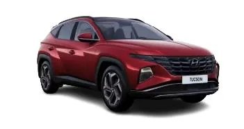 Hyundai Tucson 2021 red