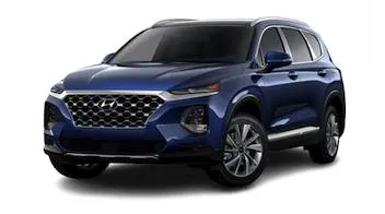 Hyundai Santa Fe 2018 dark blue