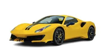 Ferrari 488 Spider 2020 yellow previw