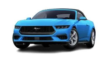 Ford Mustang Cabrio 2024 blue